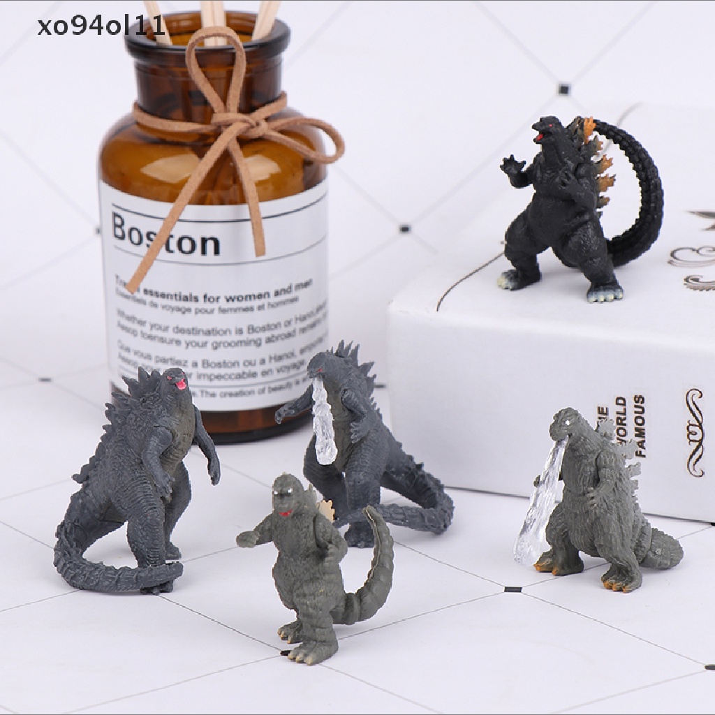 Xo 8Pcs/Set Godzilla Vs Kong Model 5cm Action Figure Model Kolekte Mainan Anak OL