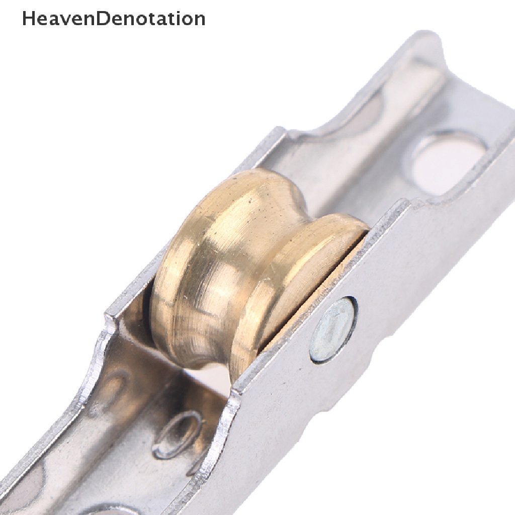 [HeavenDenotation] Katrol Jendela Stainless Steel 10MM Pintu Geser Roller Runner Wheel Track Pulley HDV