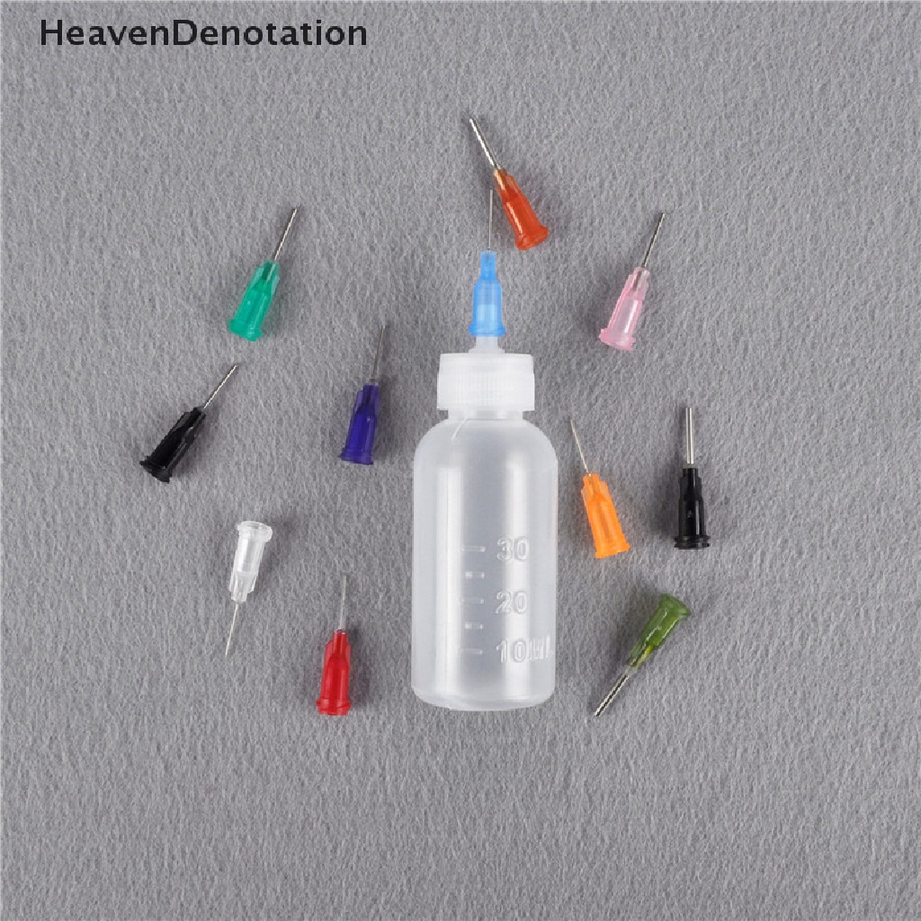 [HeavenDenotation] Botol Dispenser Flux Dispensing Solder Rosin 30ml+11s HDV