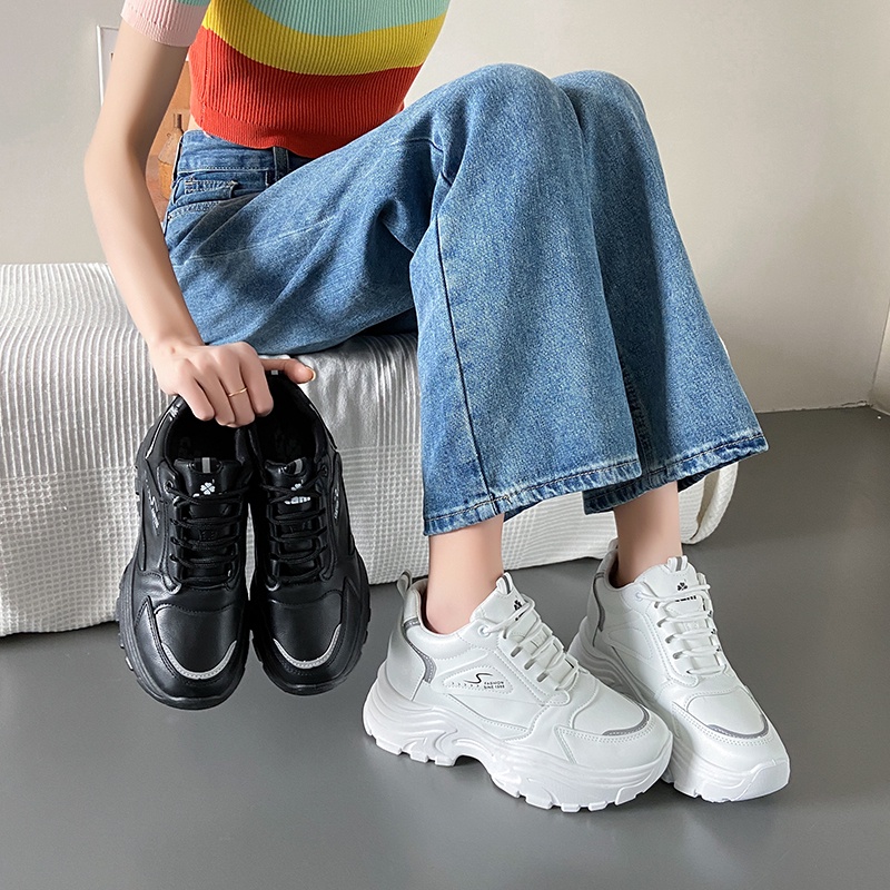 Favorite &quot; FREE BOX&quot; (Size 37 - 41) Hyeri Sepatu Sneakers Wanita Kasual Fashion Korea Import 9207