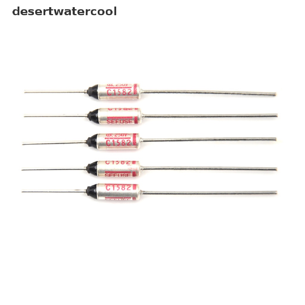 Deid 5pcs SF214E Sefuse Cutoffs NEC Thermal Fuse216°C 216derajat Celcius 10A 250V Martijn