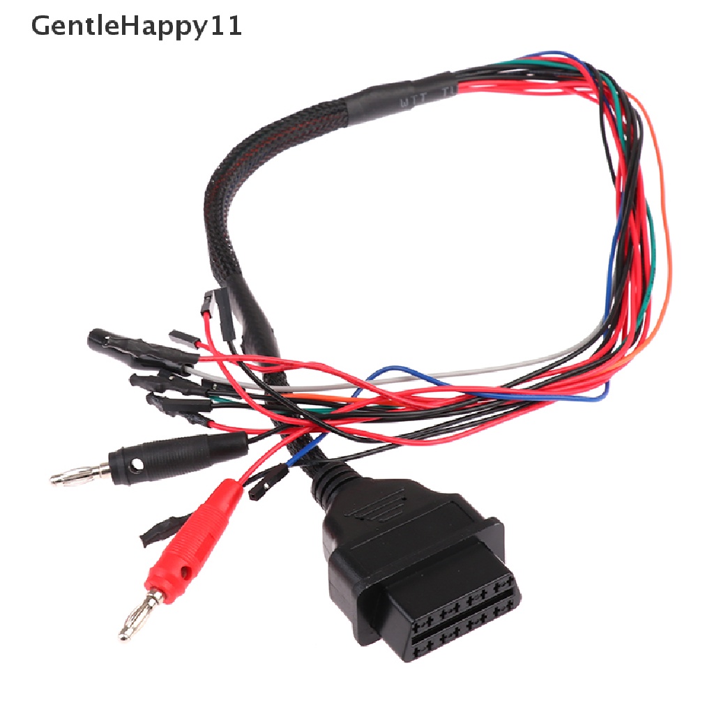 Gentlehappy OBD2 Adaptor Diagnostik MPPS V18 OBD Breakout Kabel Tricore Kabel ECU Pinout id