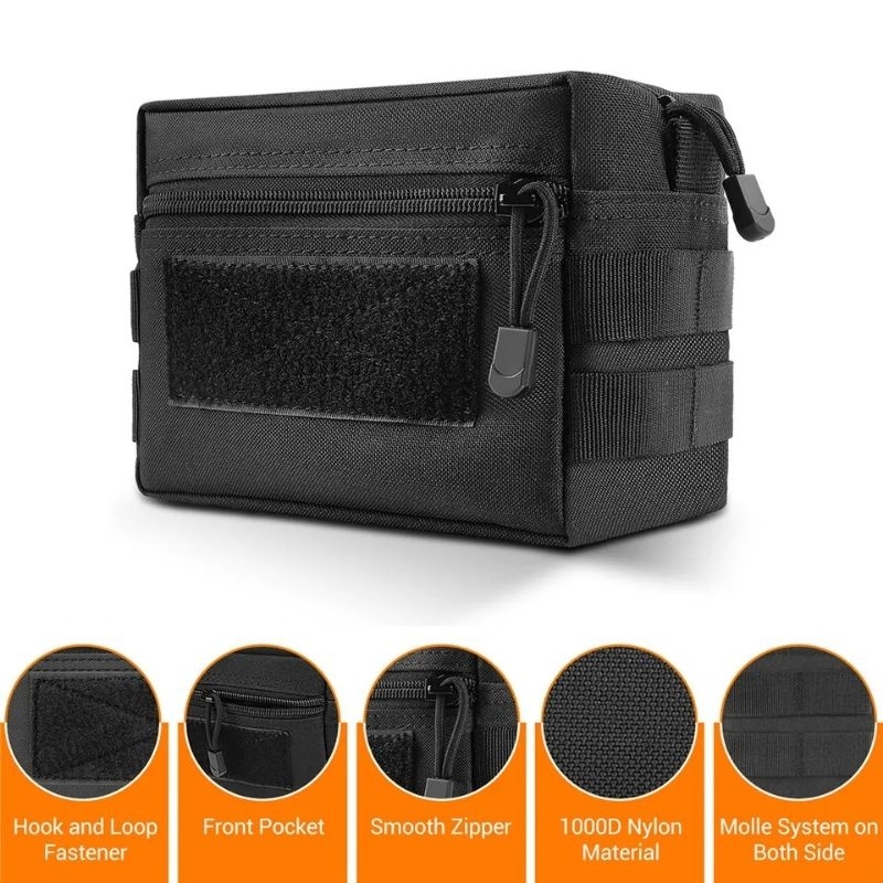 Tas kecil Army serbaguna -tas pouch pinggang multifungsi outdoor