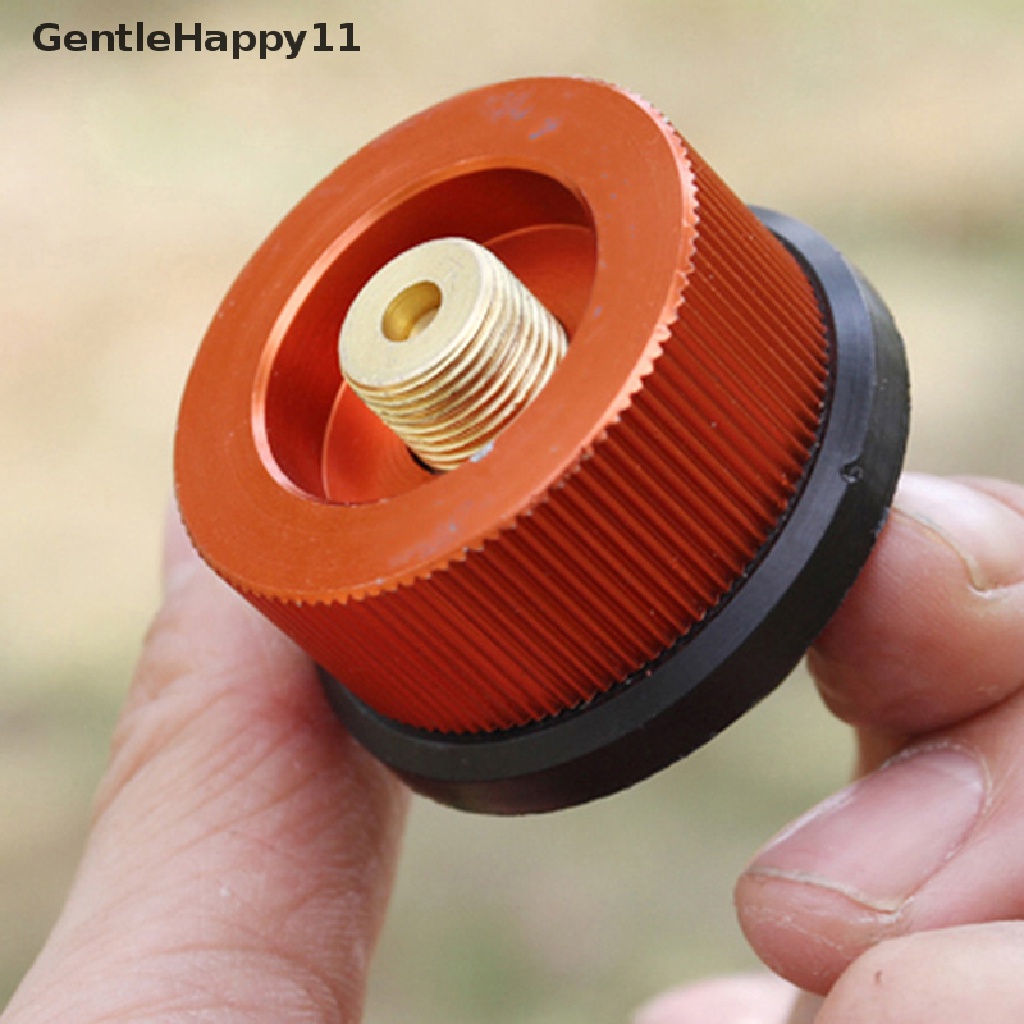 Gentlehappy Adaptor Kompor Outdoor Camping Hiking Konversi Tipe Split Konektor Tungku Gas Cartridge Adapter id