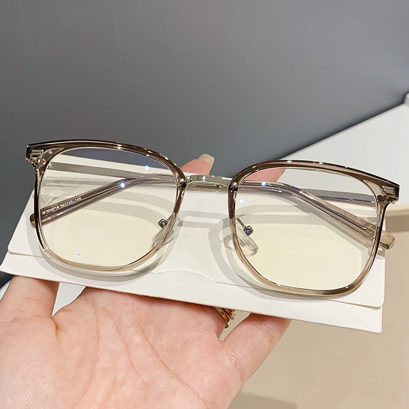 Kacamata frame TR90 anti Radiasi Retro fashion square