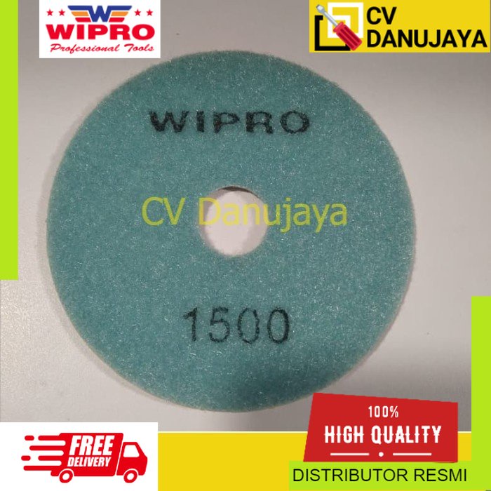 Diamond Flexible Pad Wipro DFP 1500 Poles Granit