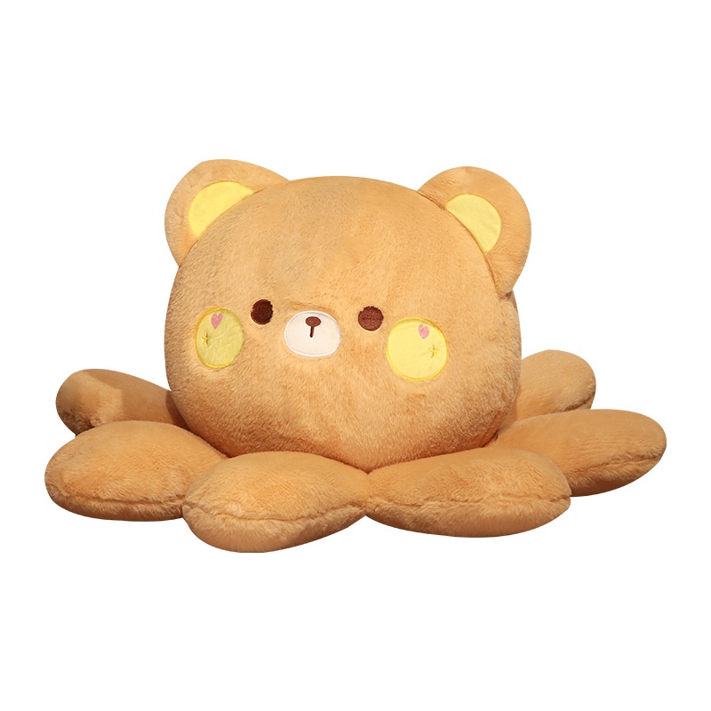 55cm Cute Bunny Animal Octopus 2-in-1 Boneka Plush Bantal Tidur Boneka Mainan Anak Hadiah