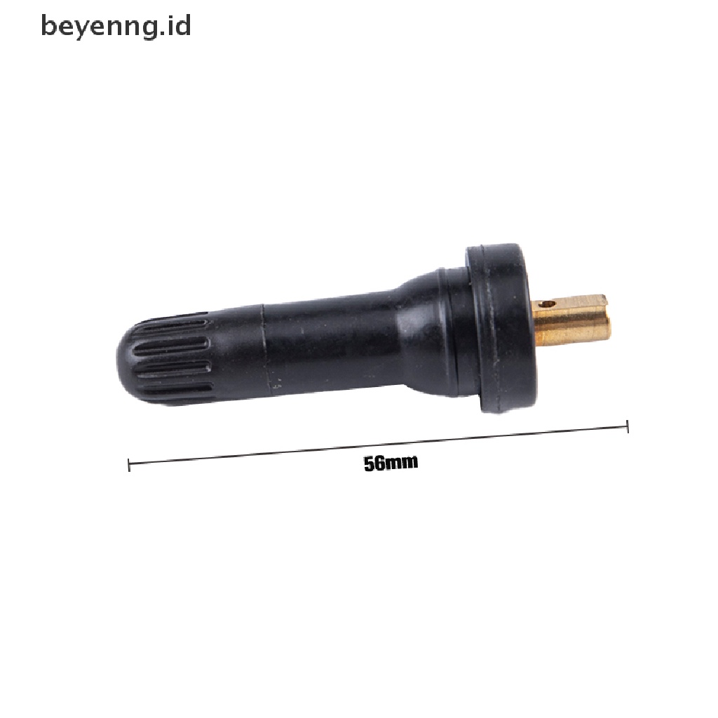 Beyen 4Pcs Katup Sensor Tekanan Ban Untuk Pentil Karet Roda Disc Tanpa Tabung Untuk TPMS ID