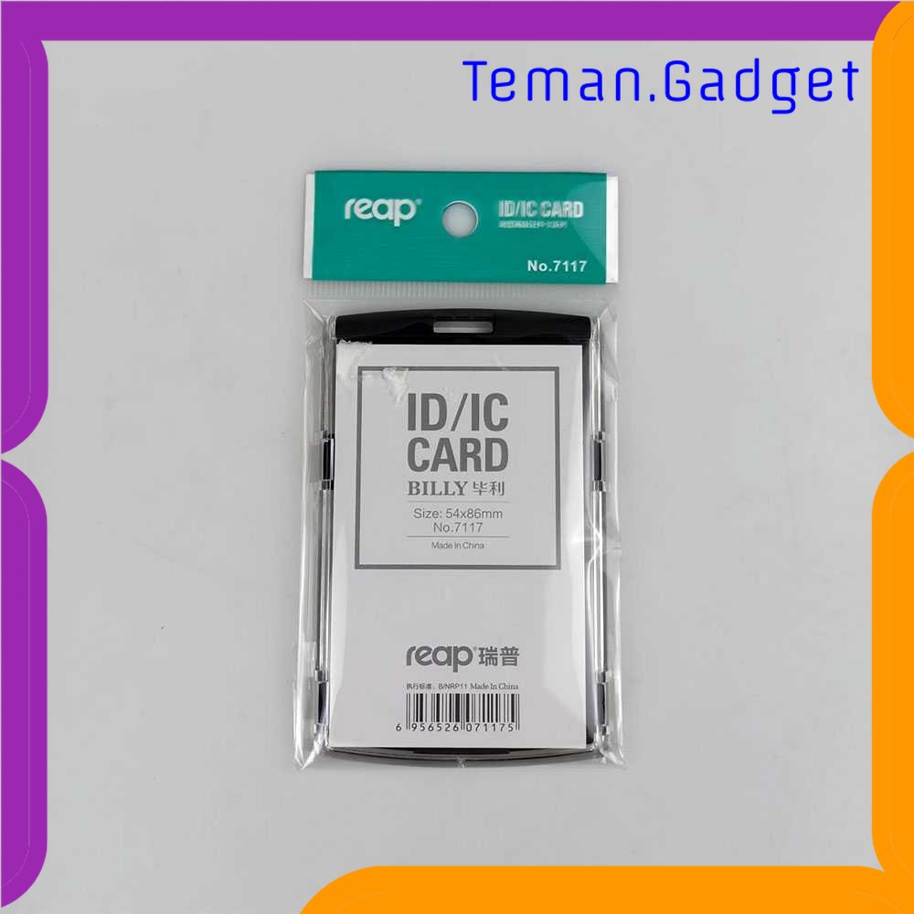TG - ATK REAP Name Tag ID Acrylic Model Vertical - 7117