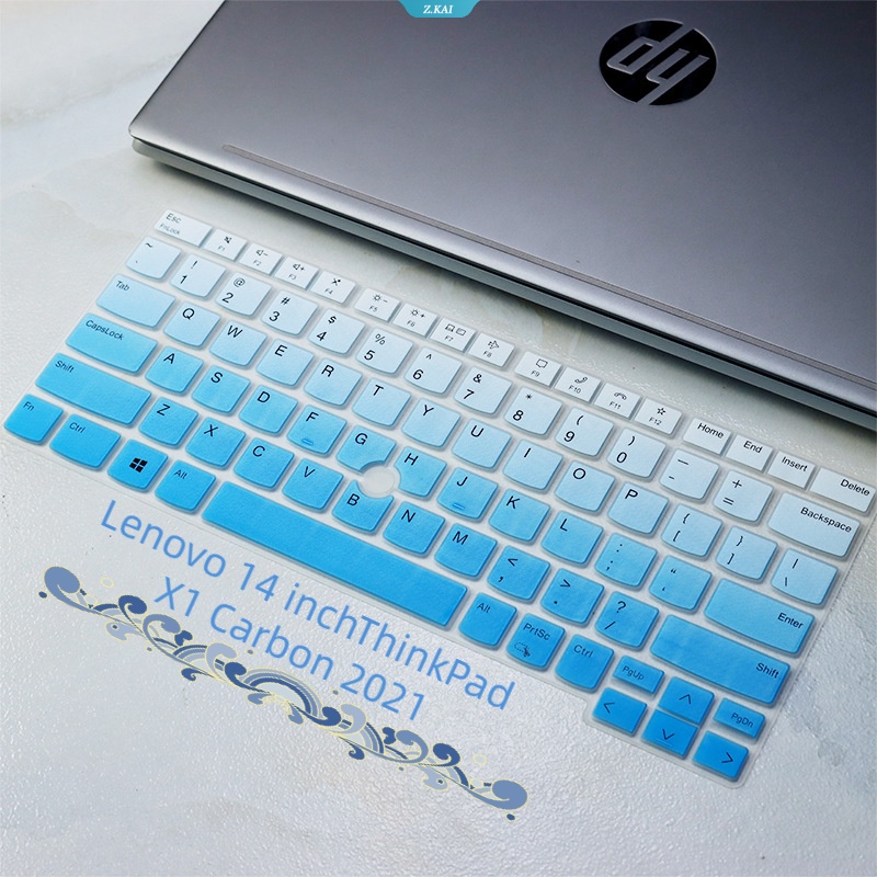 1pc Cover Keyboard Laptop Film Pelindung Silikon Untuk Lenovo 14inchthinkpad X1 Carbon 2021film Keyboard Tahan Debu [ZK]