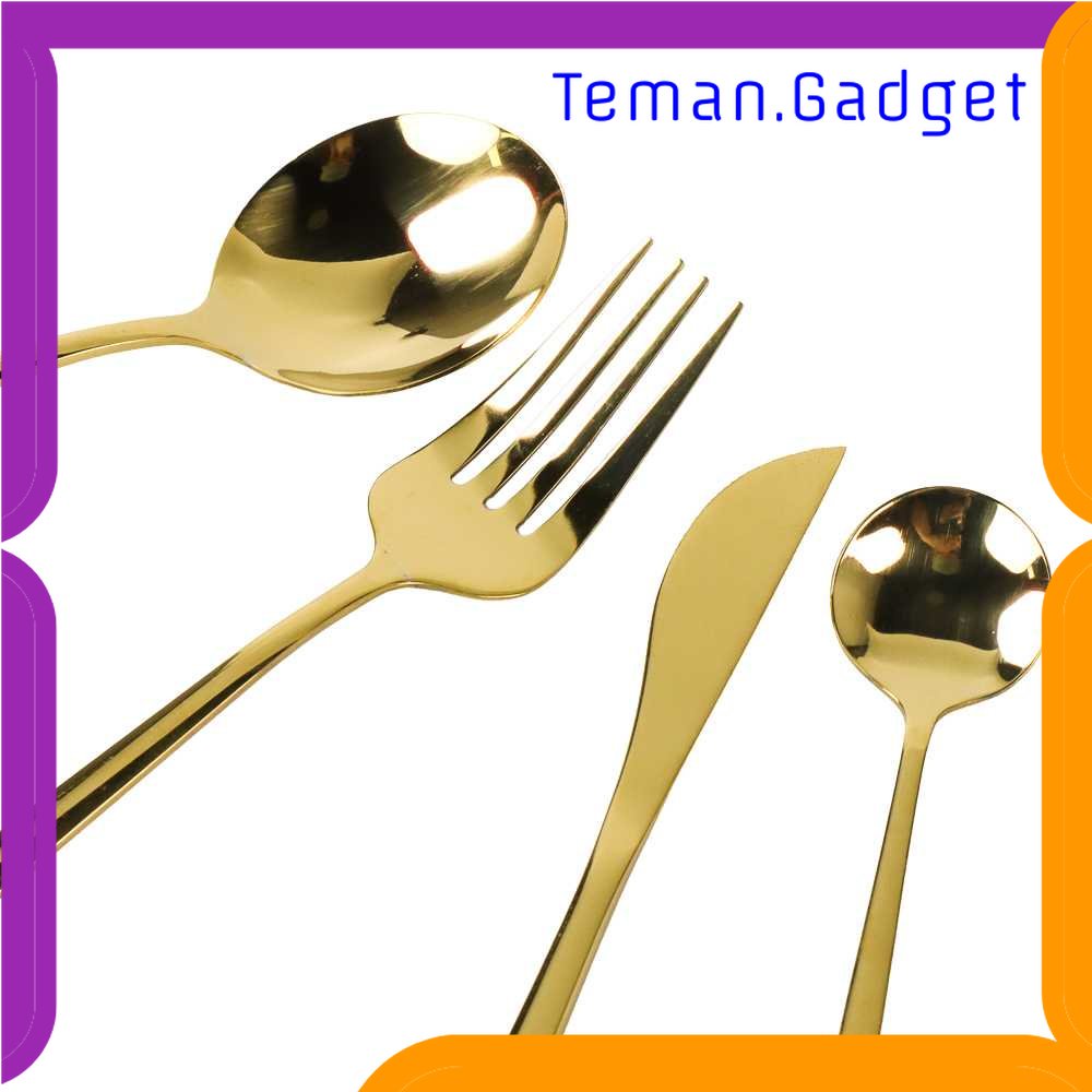 TG -  DPR YUSANHAO Set Alat Makan Perlengkapan Cutlery Stainless Steel 24 PCS - DS0053