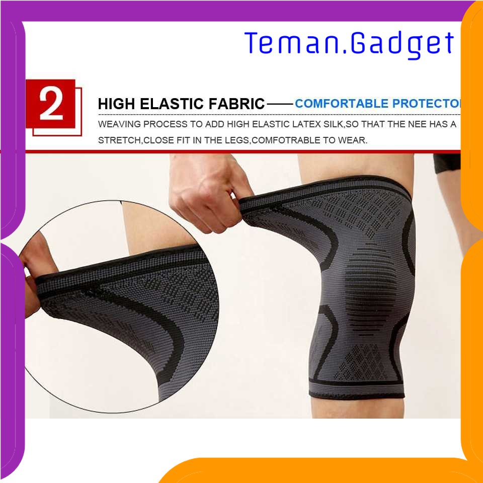 TG - OLR Pelindung Lutut Knee Support Pad Brace Fitness Gym 1 Pair - A-7718