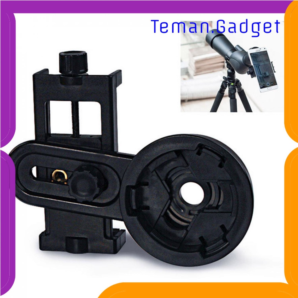 TG - OLR Mount Universal Smartphone ke Teropong Monokular - WNJ-01