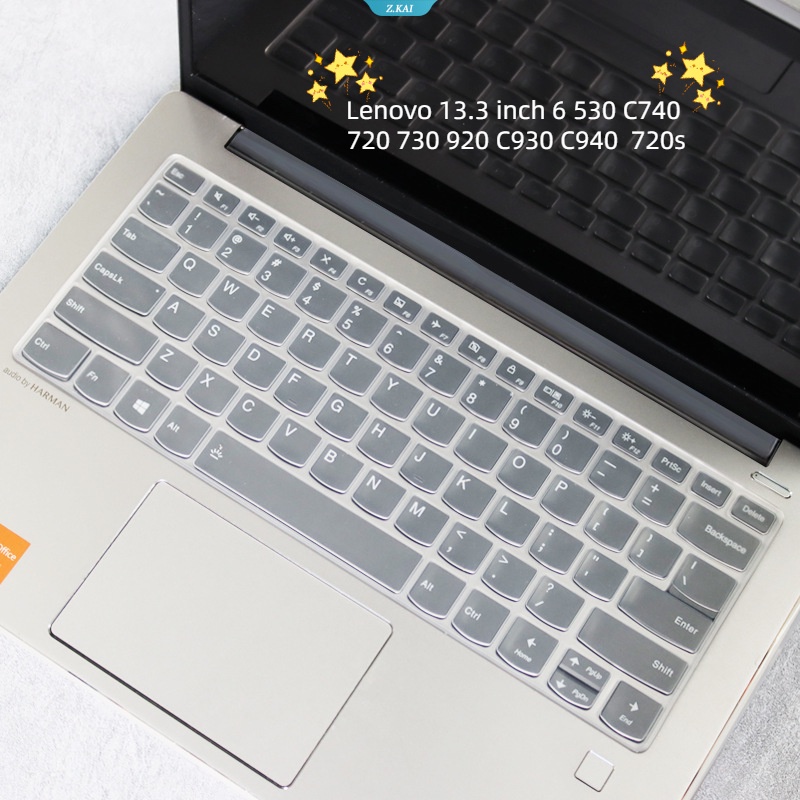 Cover Keyboard Untuk Lenovo 13.3 Inch Yoga6 530 C740 720 730 920 C930 C940 IdeaPad 720s Silikon Pelindung Kulit Film TPU Clear Film Silicone Cover [ZK]