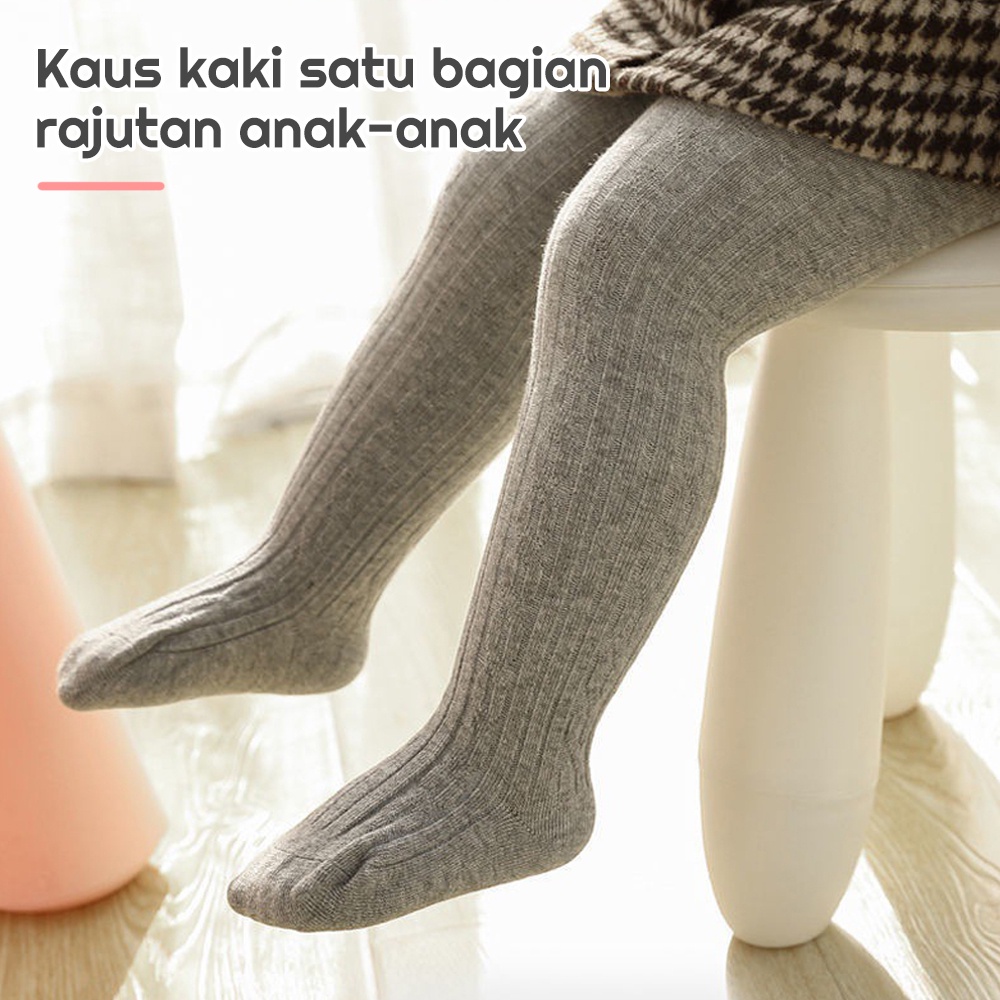 Halo Baby Legging Tutup Kaki Anak/Legging tekstur kerut polos/legging anak celana panjang bayi/Legging Kaos Kaki Bayi