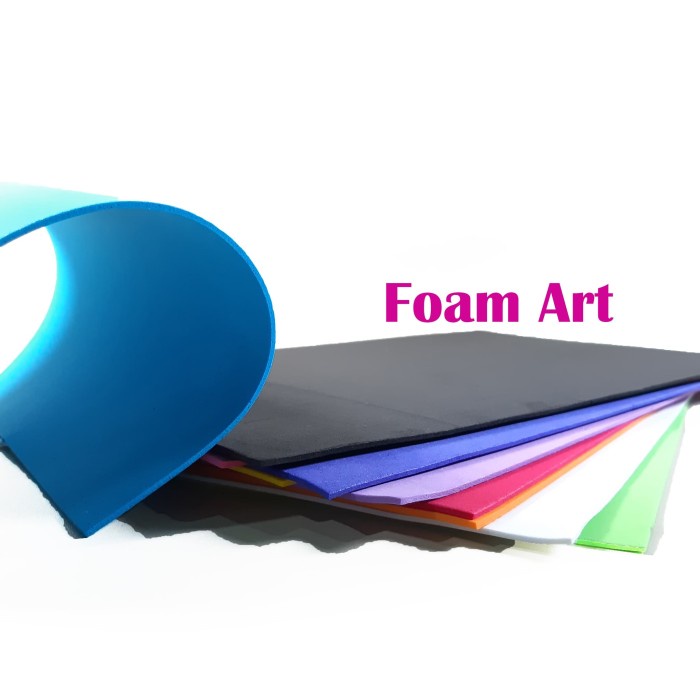 

FOAM ART POLOS 1 PAK (ISI 10PC) WARNA CAMPUR