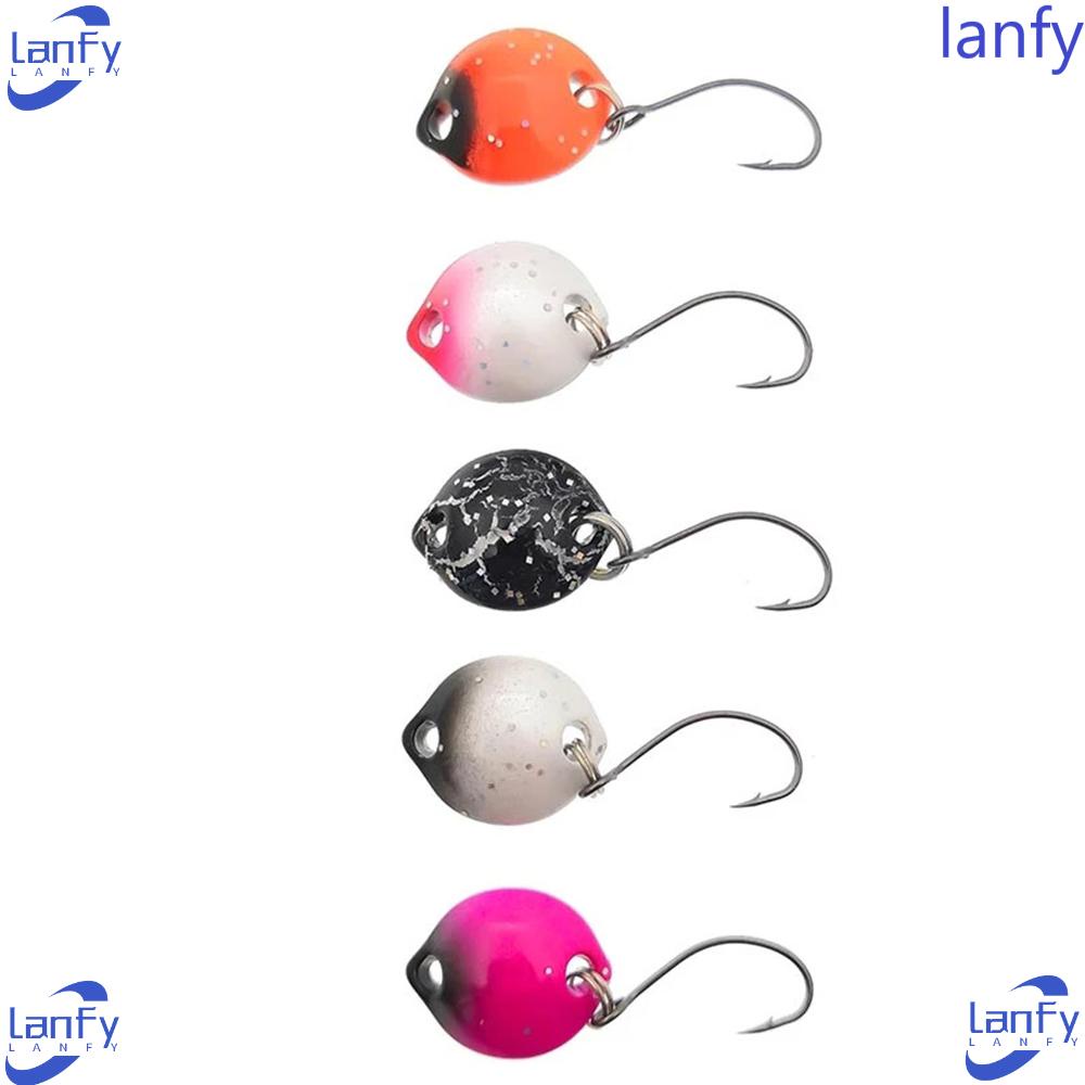 Lanfy Fishhooks Alat Pancing Multicolor Umpan Keras 1.4cm 1.8g Fly Fishing Tackle Fishing Lure