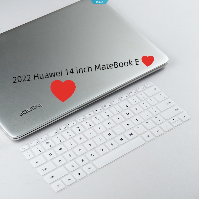 Sarung Pelindung Full Coverage Lembut Dan Nyaman Untuk Laptop Model Is2022 Huawei 14inch MateBook E Keyboard Cover Waterproof Silikon Sarung Pelindung [ZK]