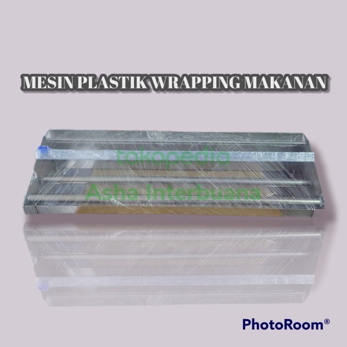 MESIN PEMBUNGKUS PLASTIK/MESIN PLASTIK WRAPPING/DISPENSER WRAPPING - Kayu