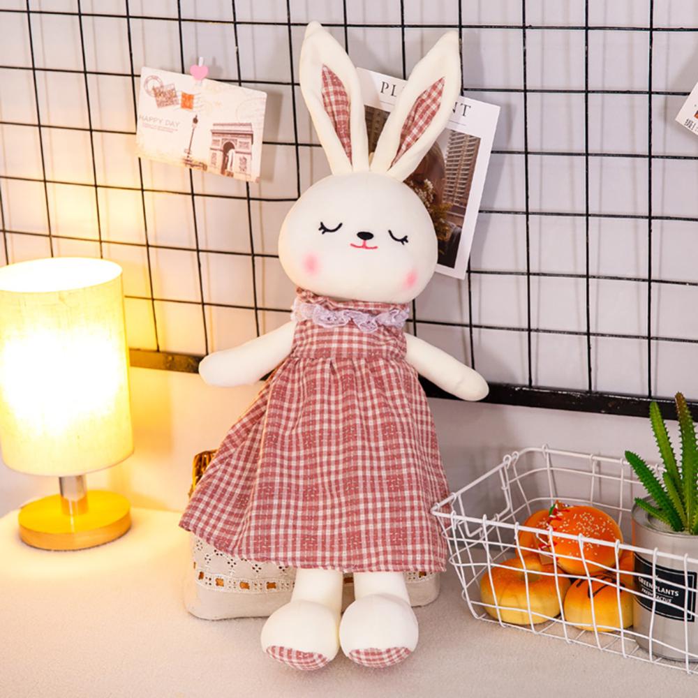 Timekey 50 cm Anak Kelinci Lucu Mainan Mewah Telinga Panjang Boneka Lembut Bunny Doll Mainan Tidur Anak Perempuan Anak Bayi Plush Animal Mainan Ulang Tahun F2J8