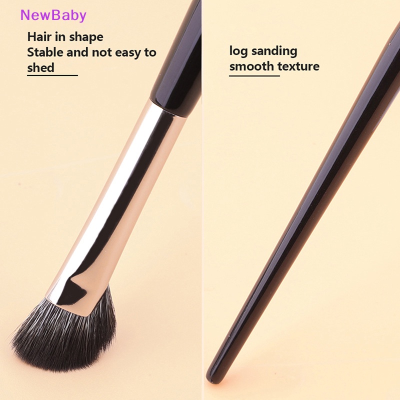 Newbaby Sikat Hidung Contour Brush Miring Contour Shadow Smudge Brush Makeup Alat Kosmetik ID