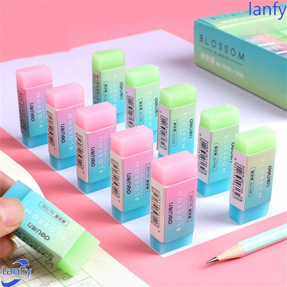 Lanfy Cube Erasers Student Anak Untuk Menghapus Pensil Perlengkapan Koreksi Anak Sekolah Pensil Cleaning