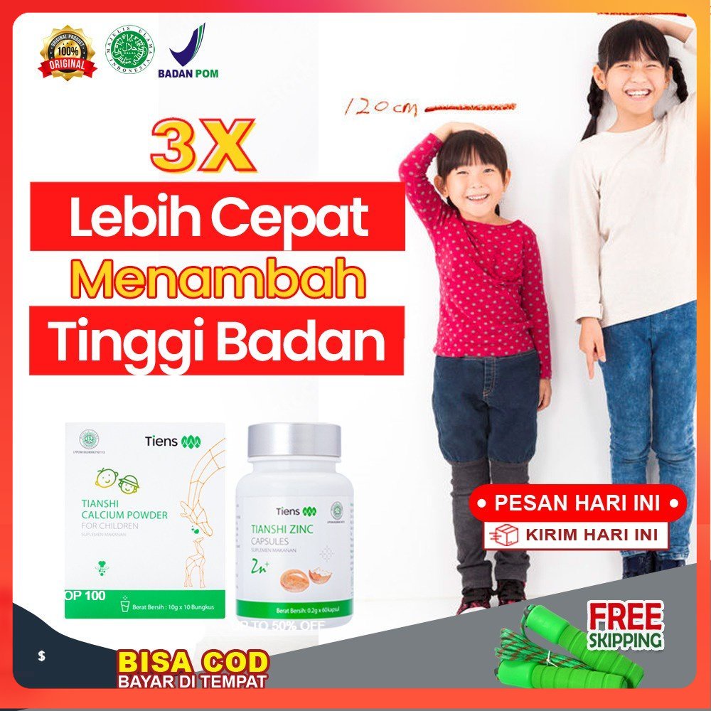 SUSU TIENS PENINGGI BADAN ANAK UMUR USIA 1 2 3 4 5 6 7 8 9 10 11 12 TAHUN ORIGINAL TIANSHI SUPER NUT
