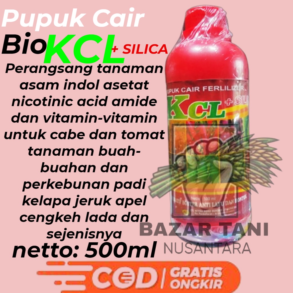 KCL cair bio kcl 500 ml organik super bio kcl pupuk cair buah kalium