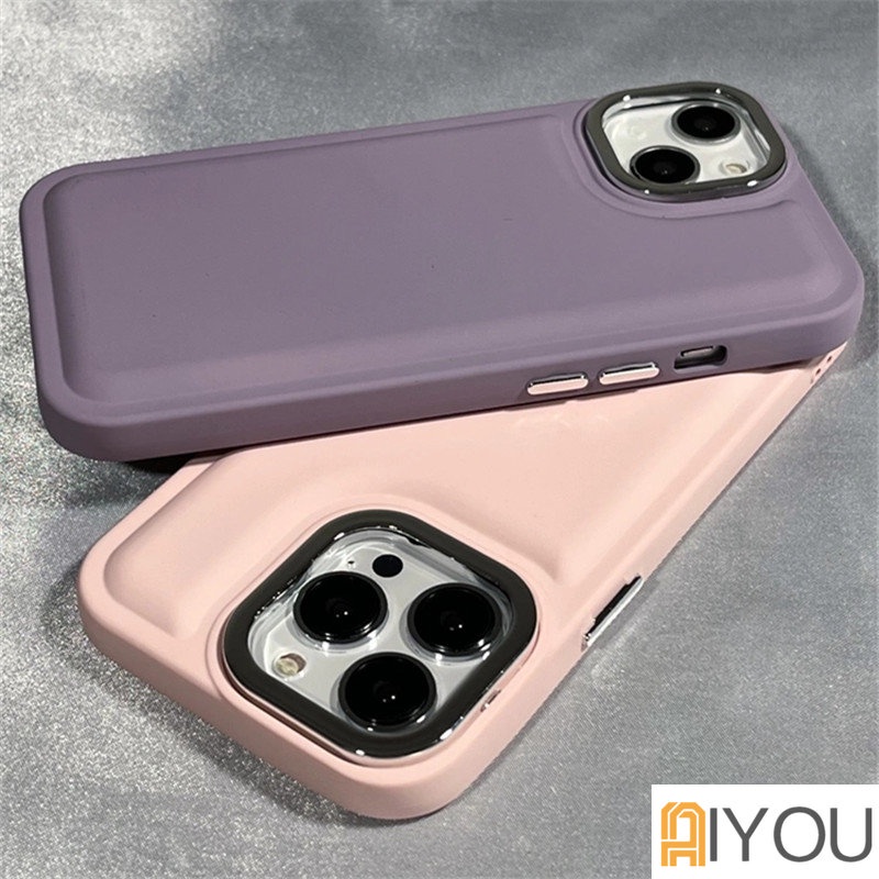 Airbag protection Case Untuk iphone 14 Pro Max14 plus Permen TPU Silikon13 Pro Max12 Pro 11 xs max xr Bantal Udara Shockproof phone Case