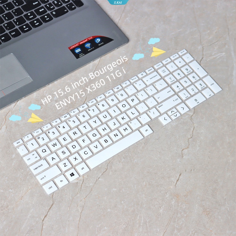 Cover Keyboard Laptop Untuk HP 15.6 Inch Borju ENVY15 X360 11G I Silikon Pelindung Kulit Film TPU Clear Film Silicone Cover Pelindung [ZK]