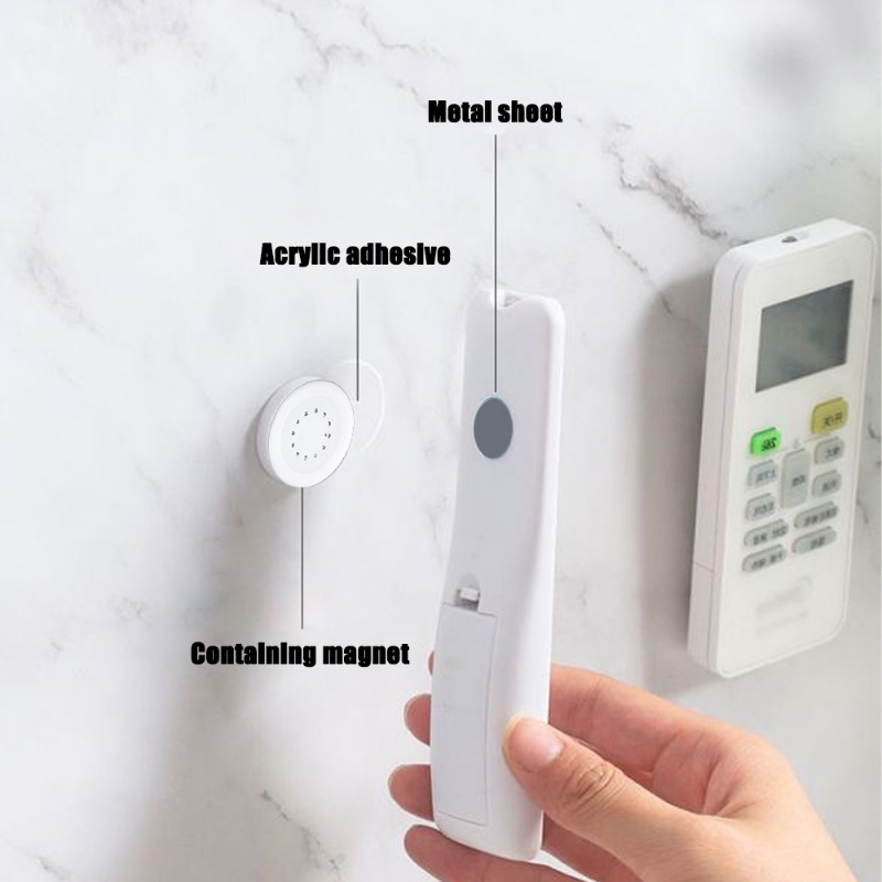 Portable Self Adhesive Remote Control Magnet Hook/Rak Penyimpanan Socket Hemat Ruang Yang Dipasang Di Dinding/Router Serbaguna Kait Tambahan Tetap