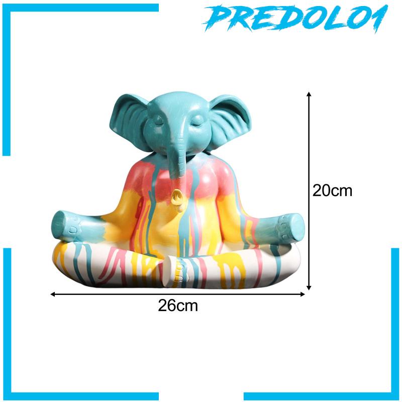 [Predolo1] Patung Patung Yoga Pose Statue Untuk Rak Buku Desktop Cabinet