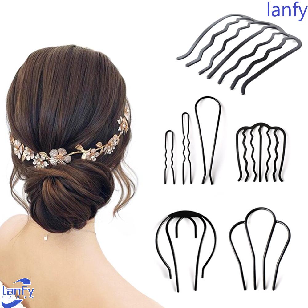 Lanfy Jepit Rambut Anak Perempuan Braider Hairstyle Bun Maker