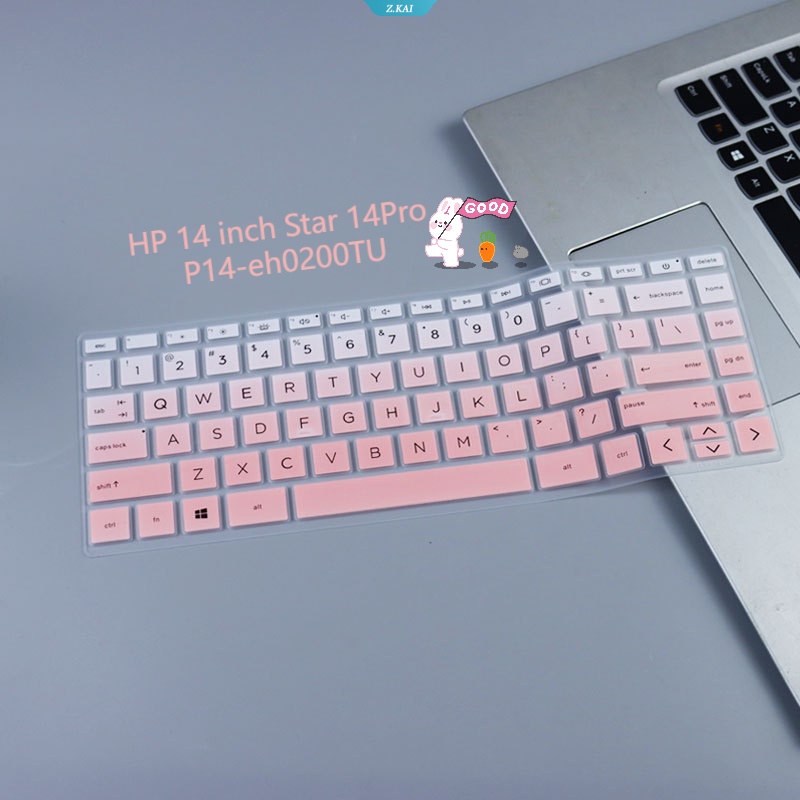 1pcs Cover Pelindung Film Keyboard Ultra Tipis Tahan Air Dan Debu Dapat Dilepas Dan Dicuci Untuk Model No. Hp 14inch Star 14Pro P14-eh0200TU Keyboard Komputer Film [ZK]