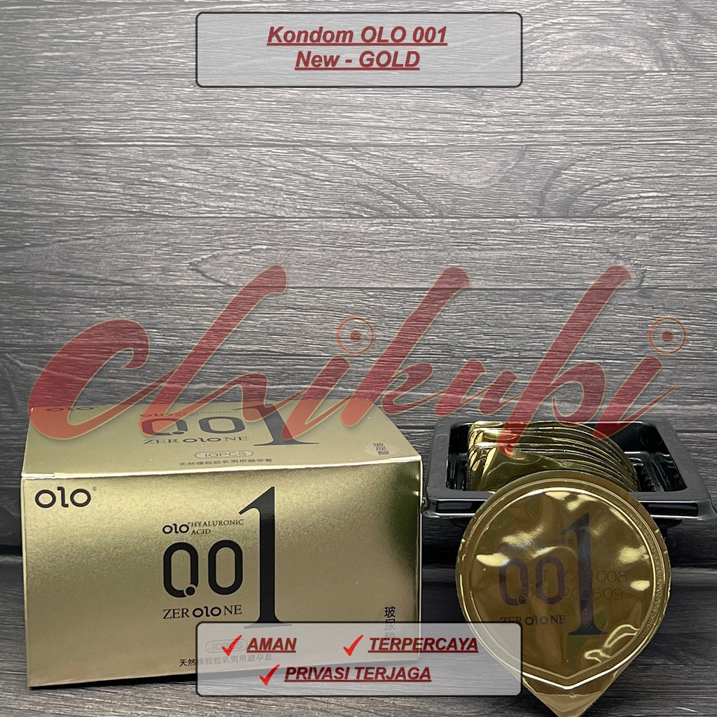 Kondom OLO 001 New - GOLD