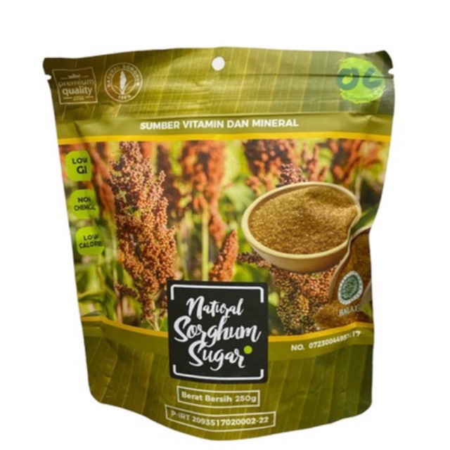 

Organic Center Natural Sorghum Sugar 250gr (CitraFood)