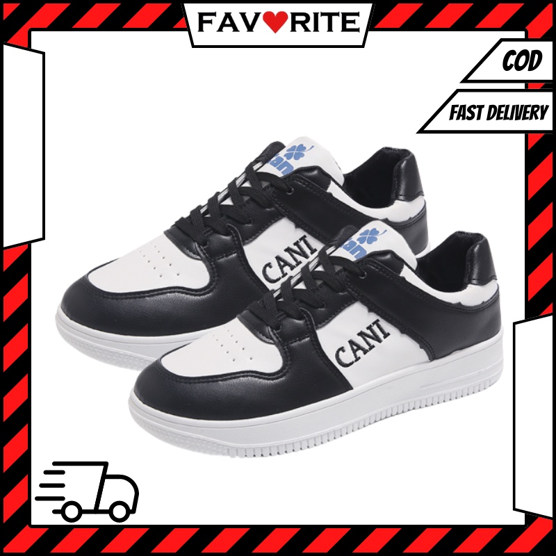 Favorite &quot;Free Box&quot; (Size 40 - 44) Sepatu Pria Sneakers Trendy Kasual Fashion 8108