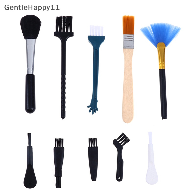 Gentlehappy 1Set Alat Pembersih Keyboard Laptop Brush Kit Phone Dust Brushes Crevice Cleaning id