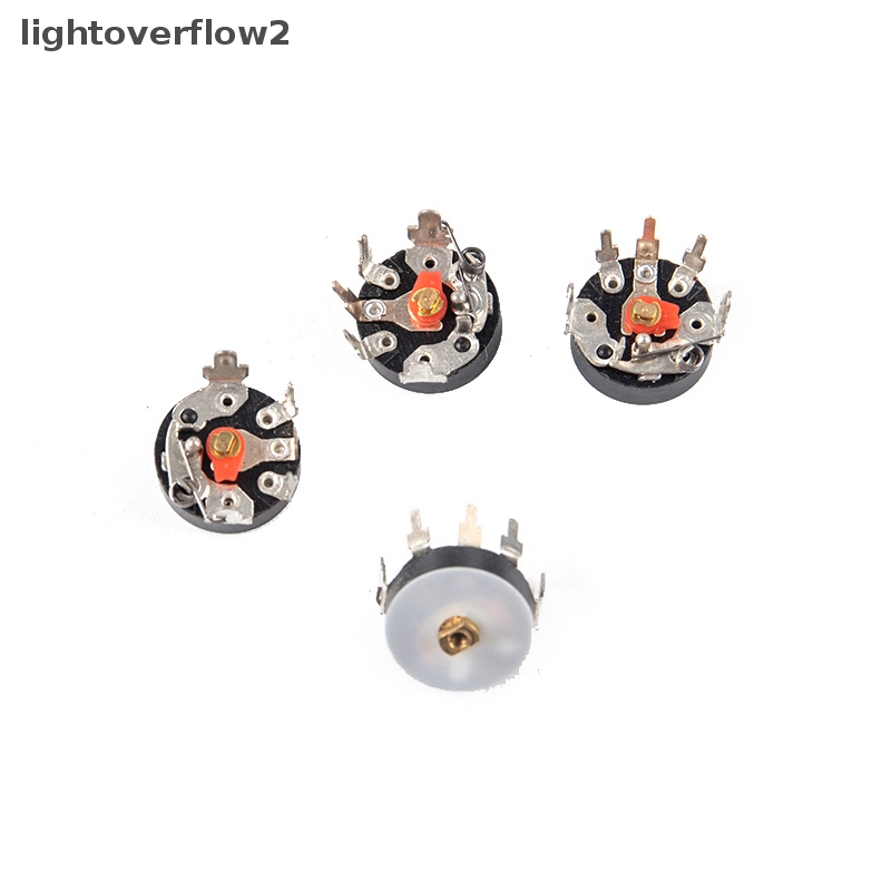 [lightoverflow2] 10pcs/set Potensio Radio Sudut Lurus RV12MM B103 B10K B503 B50K Power Amplifier Potensio Volume Dengan Switch [ID]