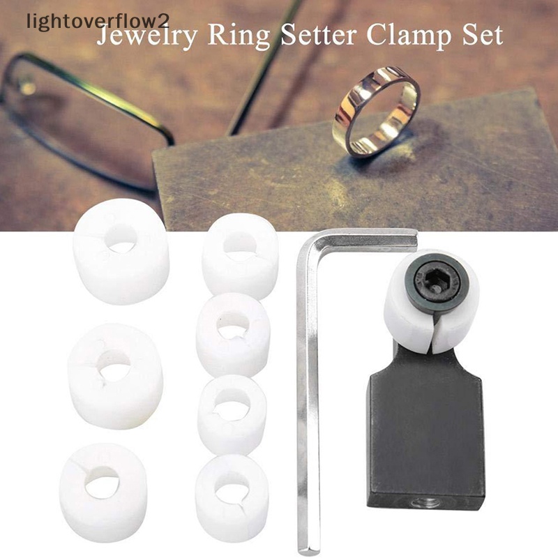 [lightoverflow2] Jewelry Ring Locator Channel Alat Setg Berlian Alat Perhiasan Untuk Jeweler [ID]