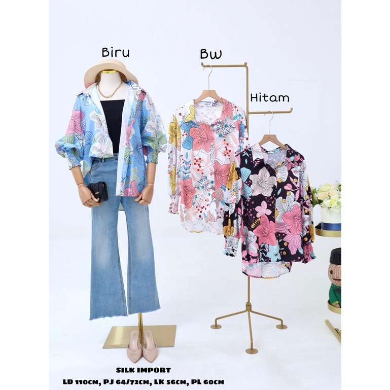 Kemeja Morning Glory Oversize -  2301.02.006