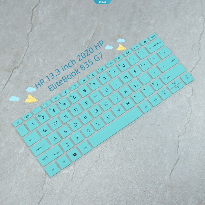 Cover Keyboard TPU Anti Air Dan Tahan Debu Tersedia Untuk Komputer Model HP 13.3 Inch 2020hp EliteBook 835g7 High Quality Pelindung Laptop Kulit Dan Film Tahan Debu [ZK]