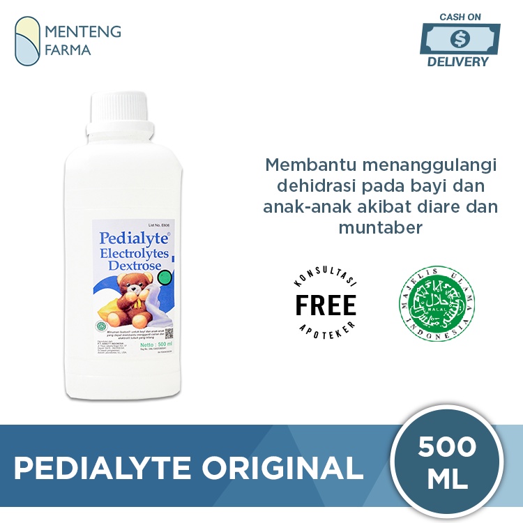 Pedialyte Original 500 mL - Pengganti Cairan Tubuh