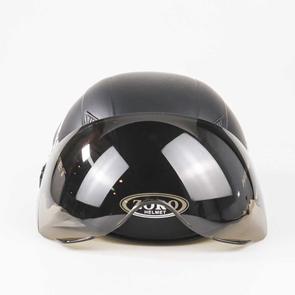 ZORO Helm Sepeda Skuter Elektrik Half Face Visor