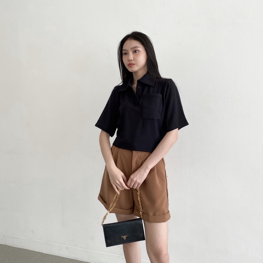 Beige Studio - Blair Top / Atasan Polo Wanita