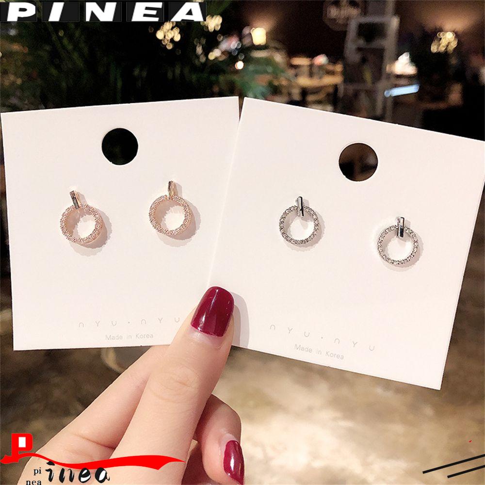 Anting Pejantan Nanas Temperamen Anting Pendek Kecil Ear Studs