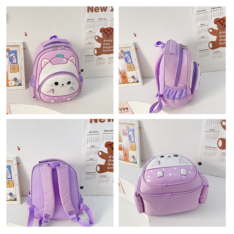 cod★ready★ Tas 3D Tas Ransel Anak Sekolah Fashion Import  Backpack Anak Lucu globallagilaku