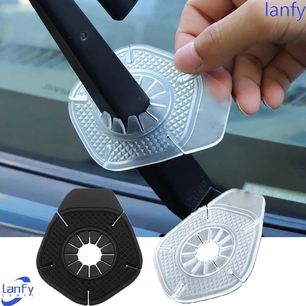 Lanfy Wiper Pencegah Penutup Silikon 2 Pcs Tahan Debu Perlindungan Windshield Bottom Car Windshield Wiper Penutup Pelindung Lubang