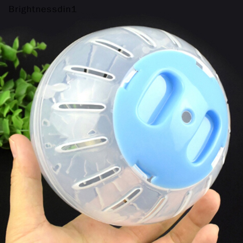 [Brightnessdin1] Pet Running Ball Plastik Grounder Jogging Hamster Pet Butik Mainan Latihan Kecil