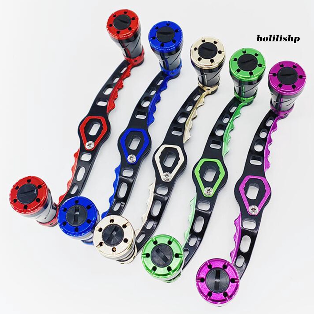 Bo-1 Set Refitted Fishing Rocker Non-slip Grip Nyaman Stabilitas Tinggi Modify Water Drop Reel Rocker Modifikasi Untuk Memancing Di Luar Ruangan